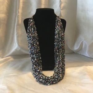 Fashion Beaded Necklace Multi-Color
